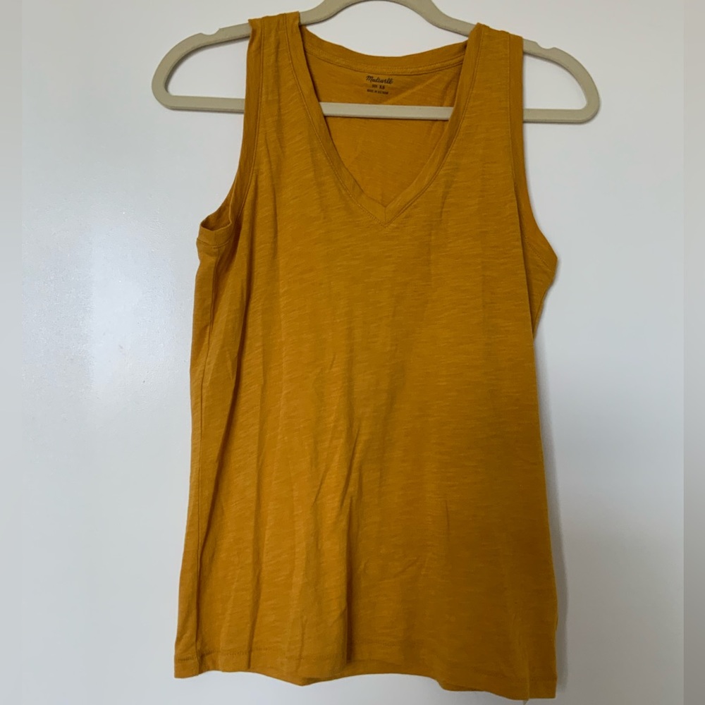 NWT Madewell Whisper Cotton V-Neck Tank